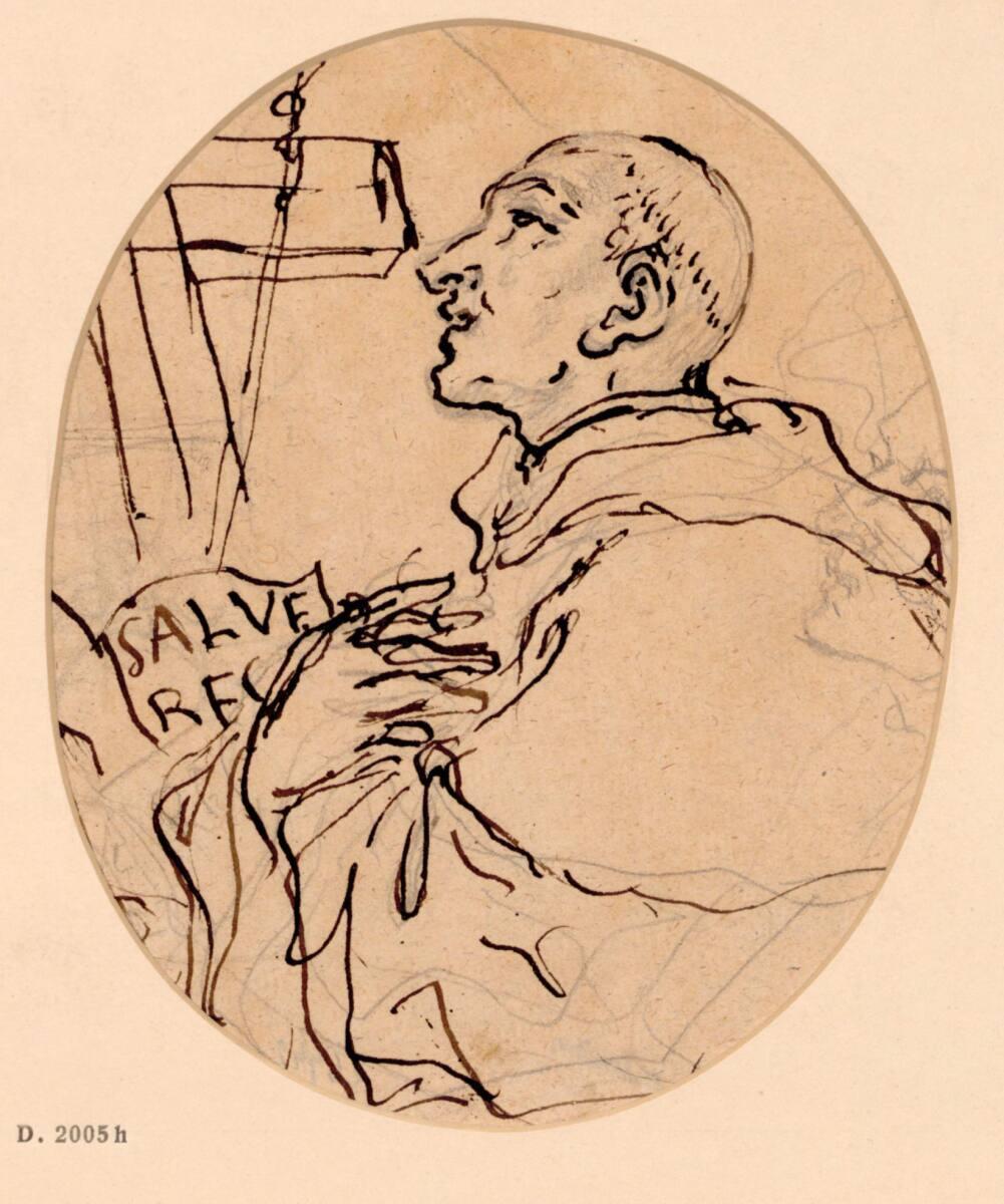 Daniel Gran, Heiliger Mönch, Inv. Nr.: 26942