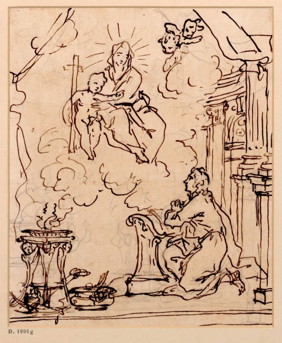 Daniel Gran, Sanct Stanislaus Kostka die Madonna anbetend, Inv. Nr.: 26943