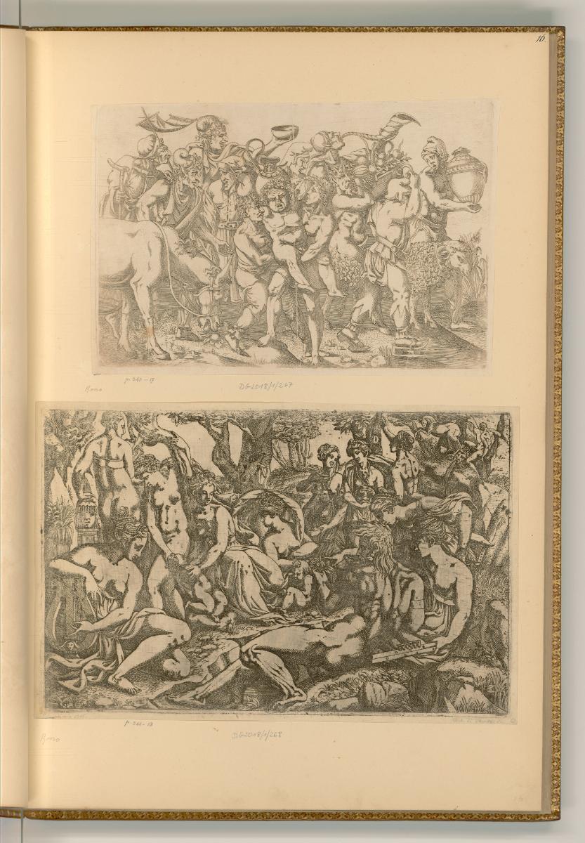 Ecole de Fontainbleau, Vol. 1. Antonio Fantuzzi da Trento, Domen. del Barbiere et autres., Bacc…