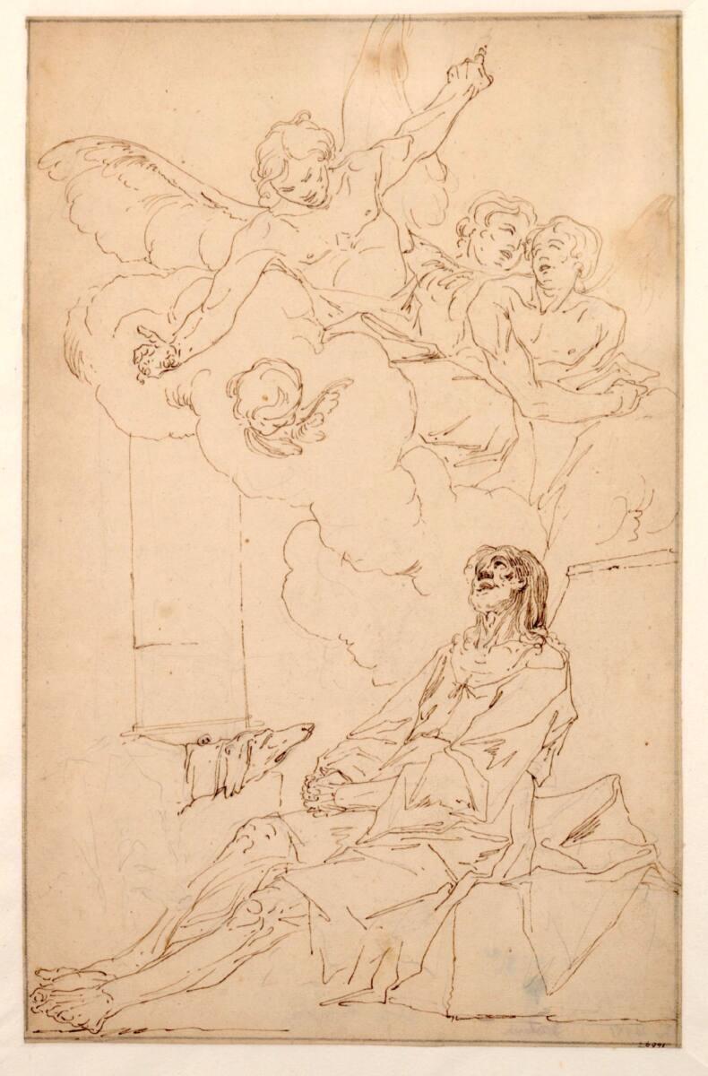 Paul Troger, Tröstung des Lazarus, Inv. Nr.: 26991