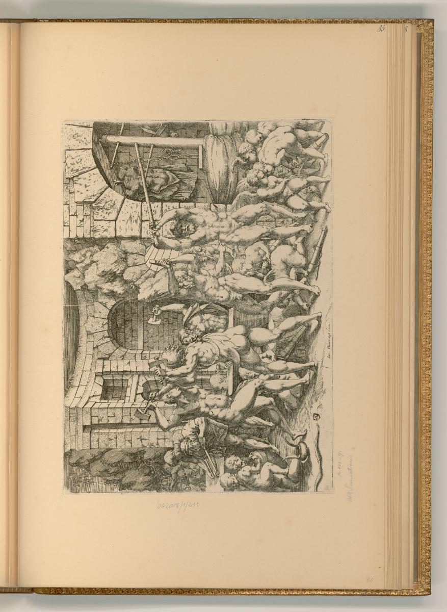 Ecole de Fontainbleau, Vol. 1. Antonio Fantuzzi da Trento, Domen. del Barbiere et autres., Vulk…