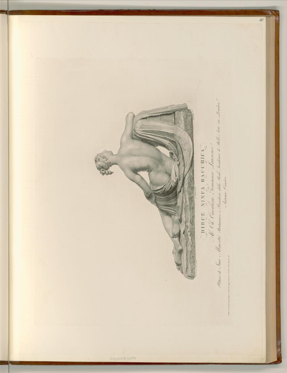 Antonio Canova, Dirke, Inv. Nr.: Italien nach Sektionen II/44, It/II/44/41