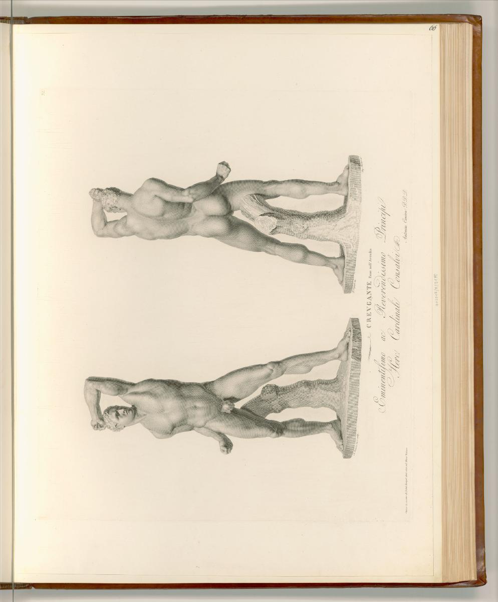 Antonio Canova, Der Faustkämpfer Kreugas, Inv. Nr.: Italien nach Sektionen II/44, It/II/44/66