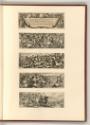 Antonio Tempesta Vol.IV. Copies sur les estampes et les dessins de Tempesta, Titelblatt, Schlac…
