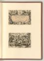 Antonio Tempesta Vol.IV. Copies sur les estampes et les dessins de Tempesta, Titelblatt, Plures…