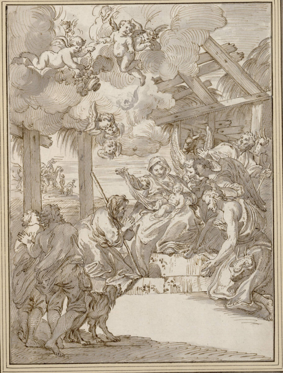 Anbetung der Hirten, Pier Leone Ghezzi
