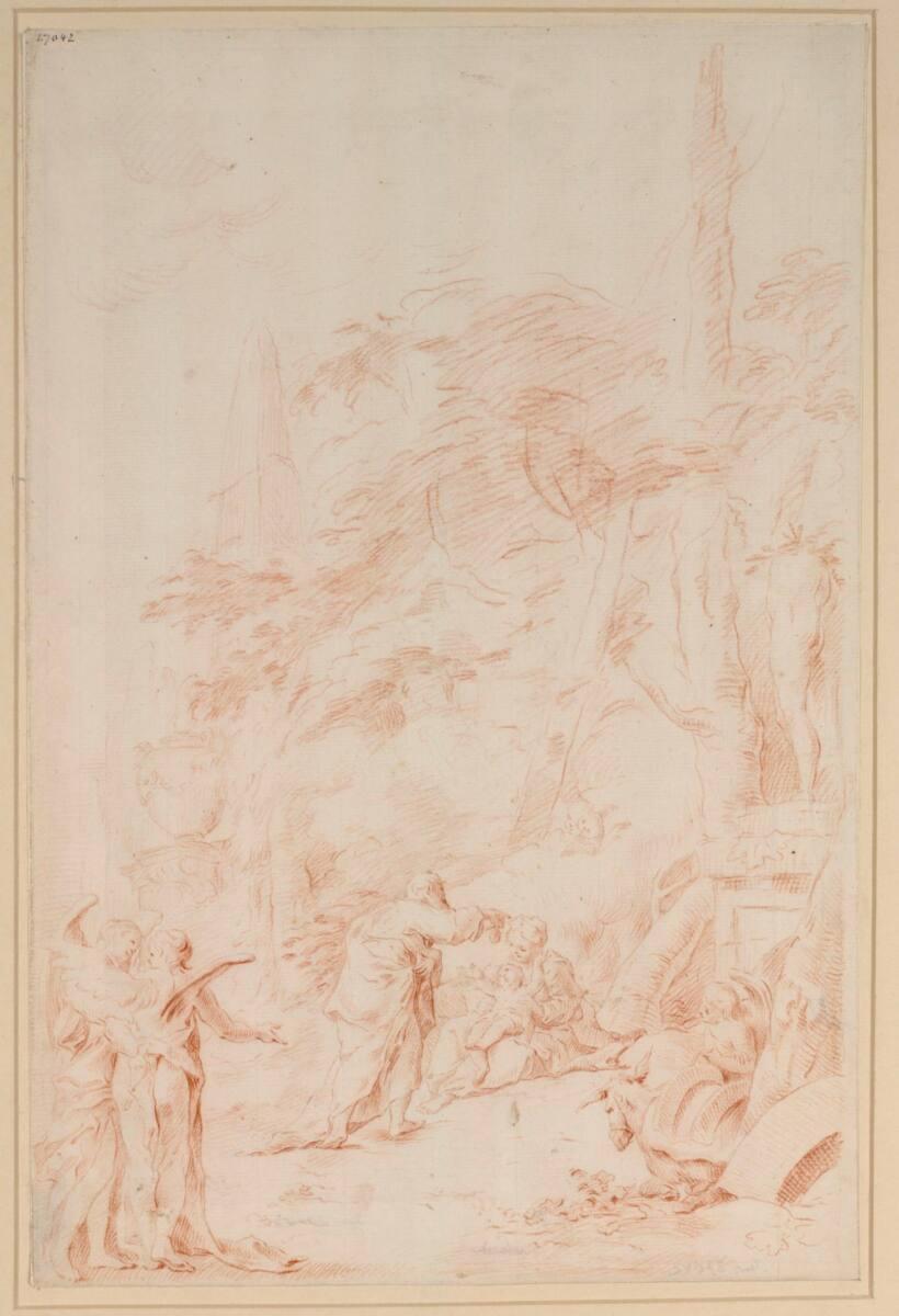 Ruhe auf der Flucht, Inv. Nr.: 27042