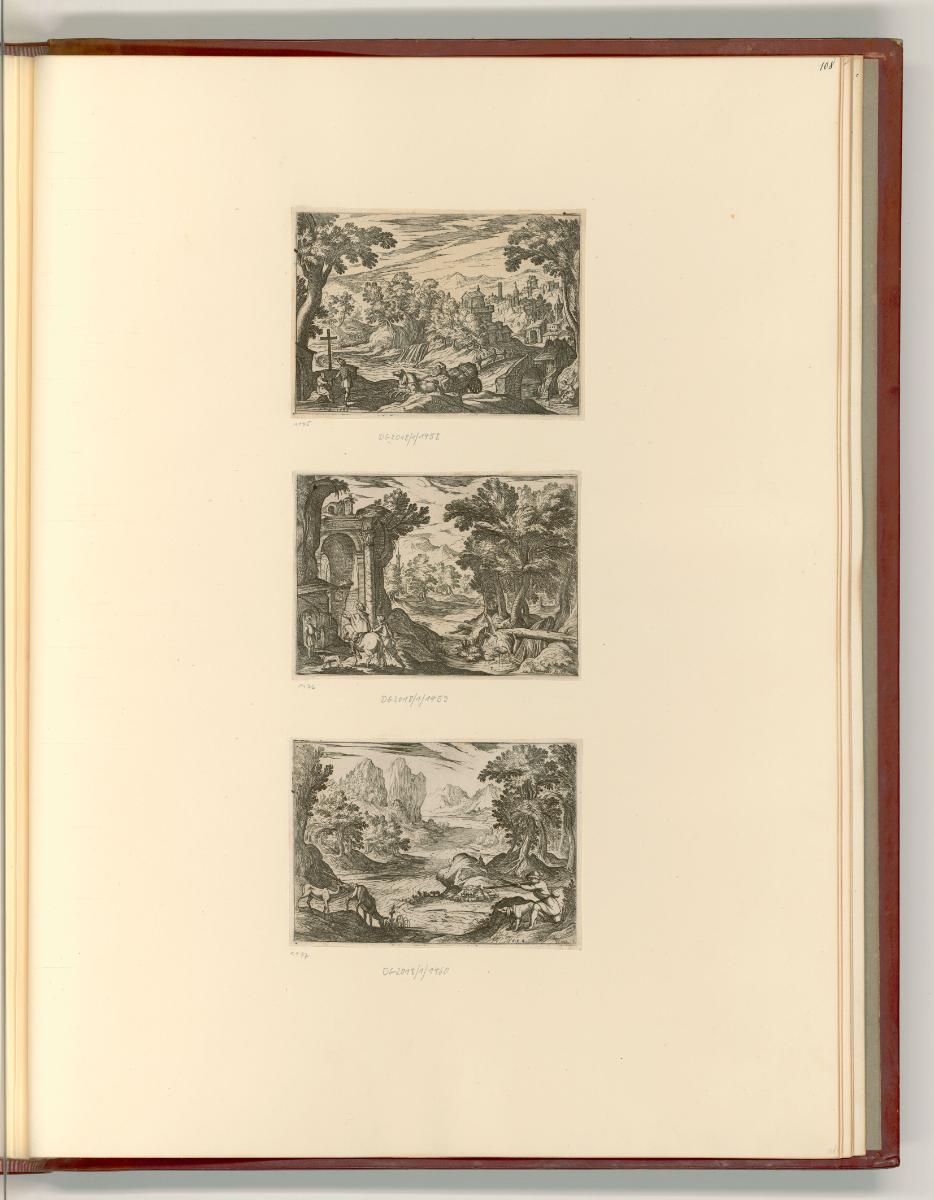 Antonio Tempesta Vol.II, Landschaften mit Staffage, Inv. Nr.: Italien nach Sektionen III/8, It/…