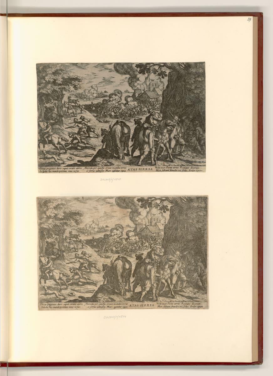 Antonio Tempesta Vol. III., Eisernes Zeitalter (Aetas Ferrea), Inv. Nr.: Italien nach Sektionen…