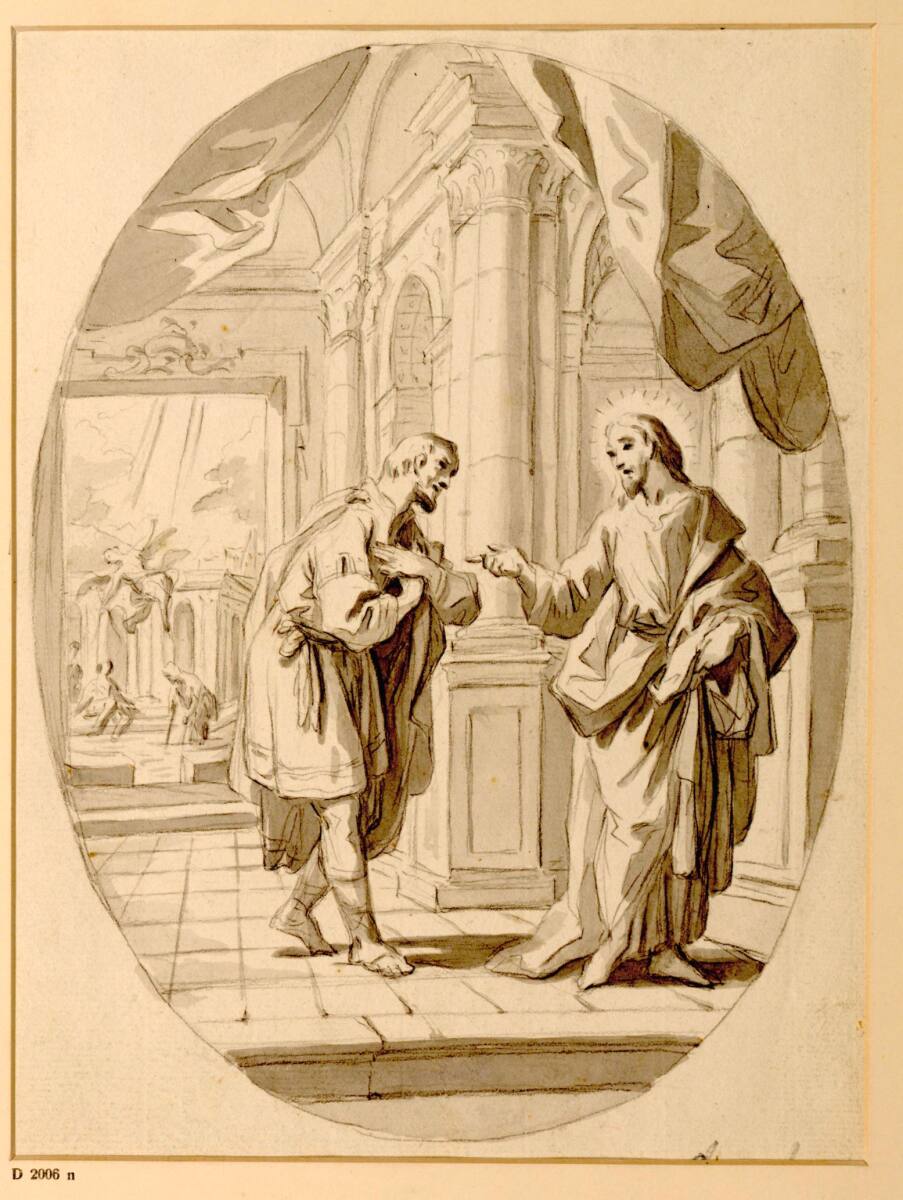Heilung des Lahmen, Bartolomeo Altomonte