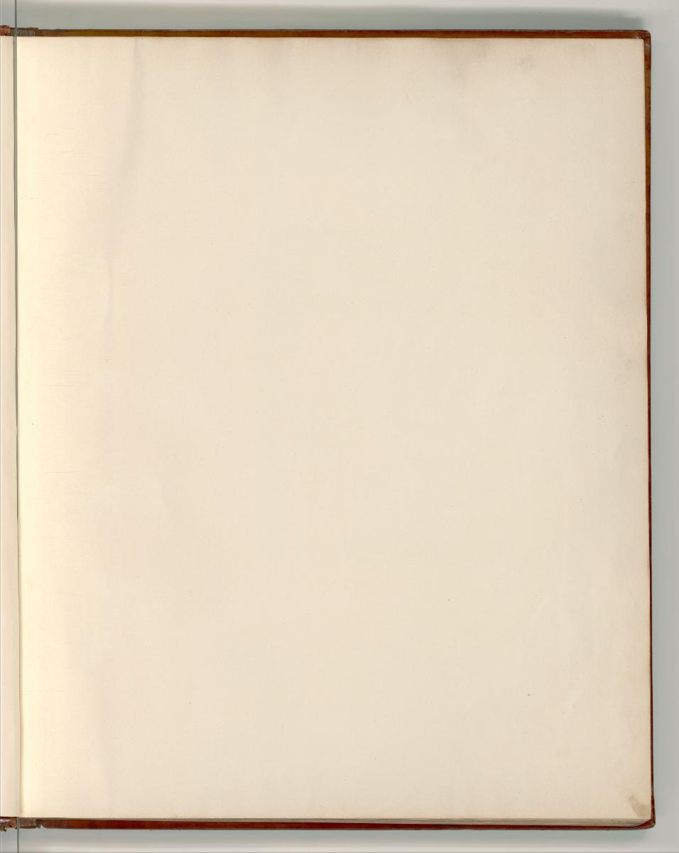 Antonio Canova Vol. II, Leerseite, Inv. Nr.: Italien nach Sektionen II/45, It/II/45/0/5/LS