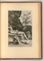 leere Titelkartusche, Tod des hl. Hieronymus, Inv. Nr.: Italien nach Sektionen III/10a, It/III/…
