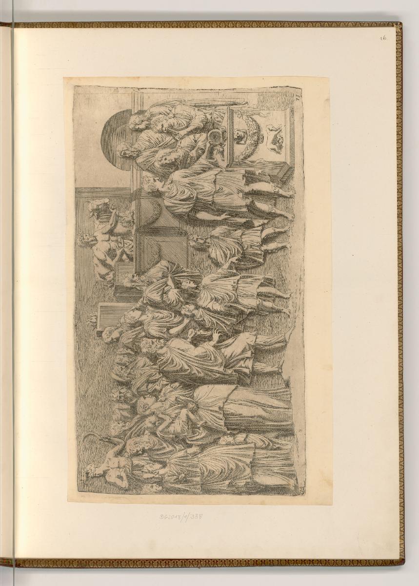 Ecole de Fontainebleau Vol.II, Opferszene mit Marcus Antonius, Inv. Nr.: Italien nach Sektionen…