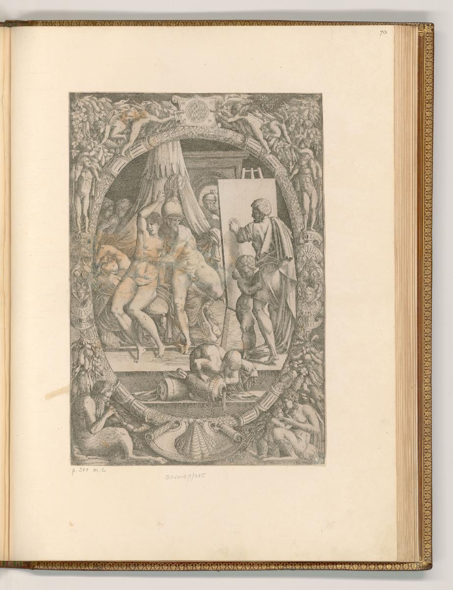 Ecole de Fontainebleau Vol.II, Alexander der Große und Pankaste posieren für Apelles, Inv. Nr.:…