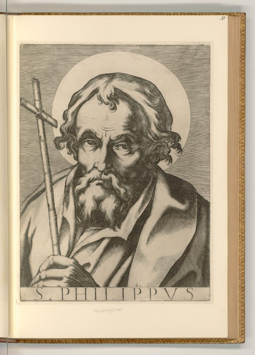 Raffaelle Schiaminossi da Borgo S. Sepolcro., Hl. Philippus, Inv. Nr.: Italien nach Sektionen I…