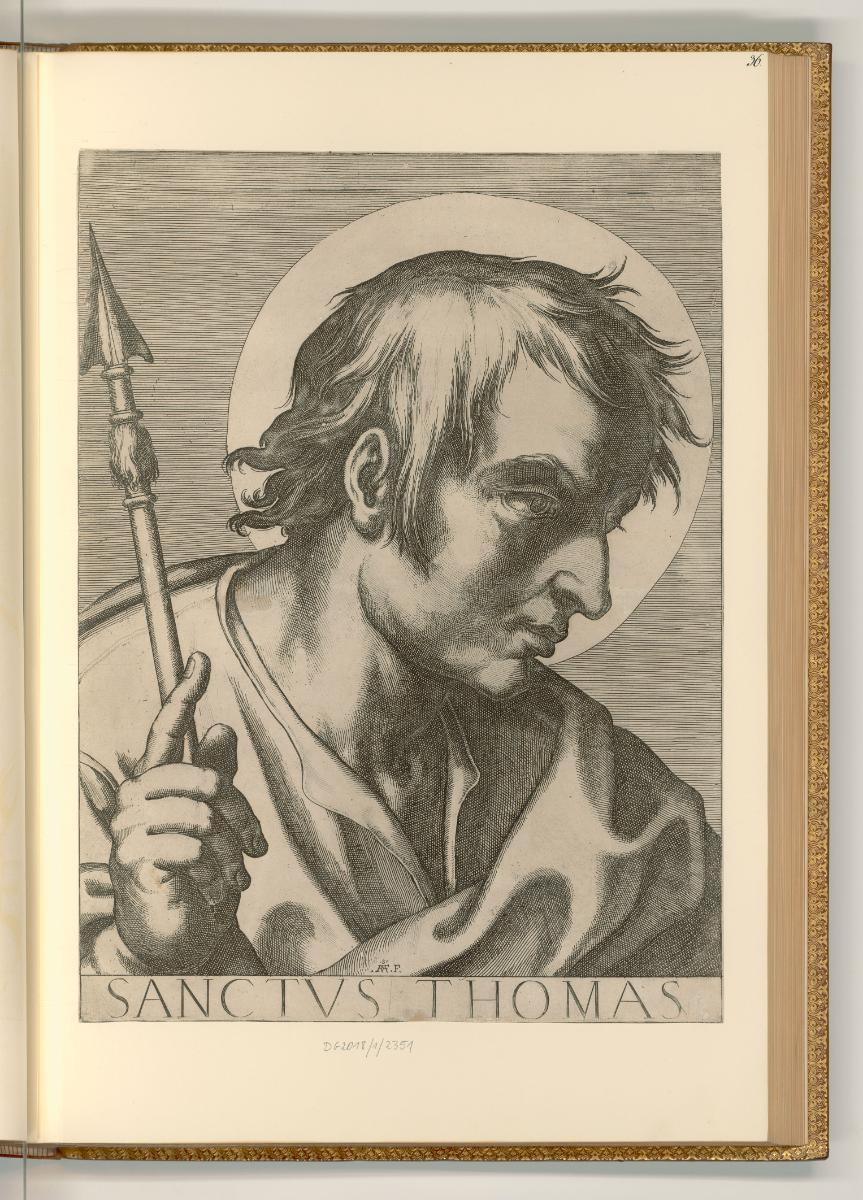 Raffaelle Schiaminossi da Borgo S. Sepolcro., Hl. Thomas, Inv. Nr.: Italien nach Sektionen III/…