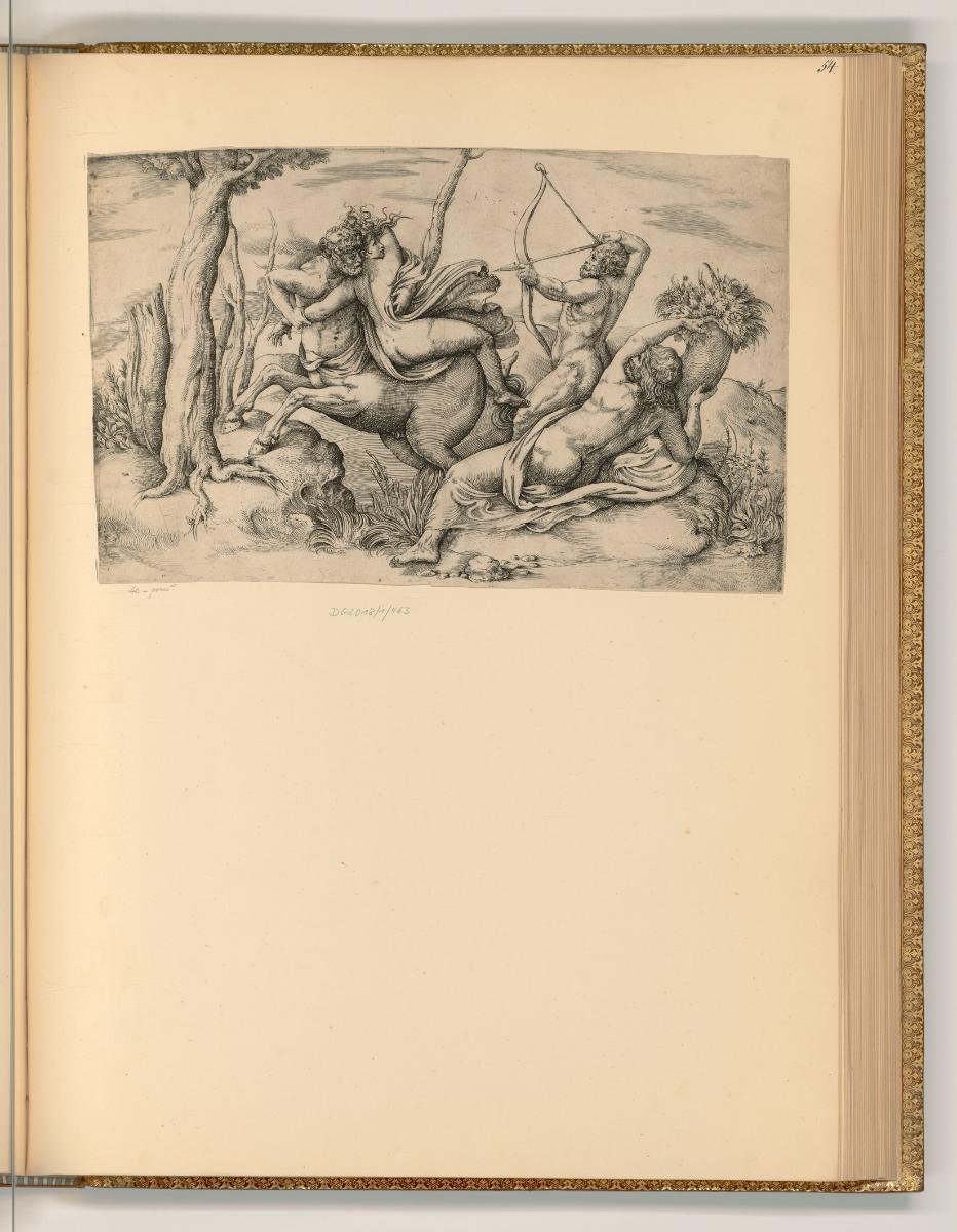 Giovanni Battista Franco gen. Semolei, Giambattista Franco, Veneziano, Nessus raubt Deianeira, …