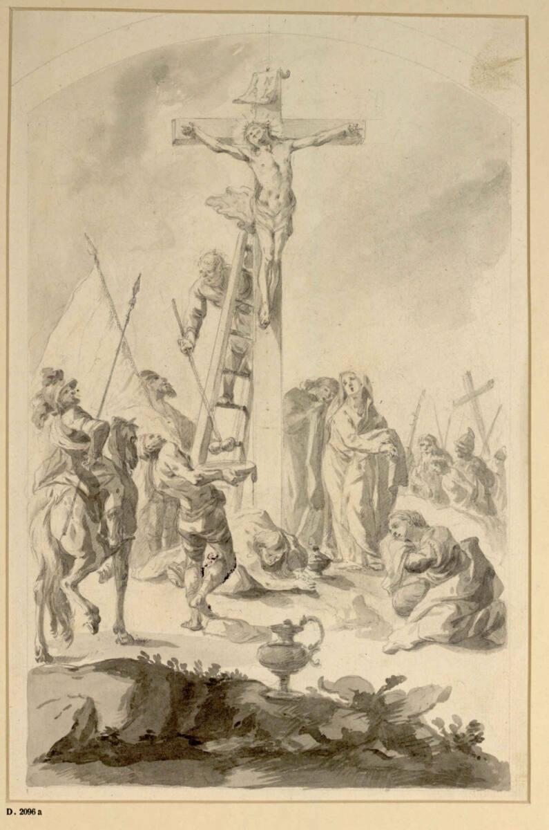 Caspar Franz Sambach, Christus am Kreuz, Inv. Nr.: 27250