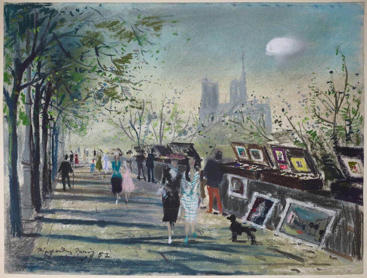 Hans Robert Pippal, Seinekai in Paris, Inv. Nr.: 46866