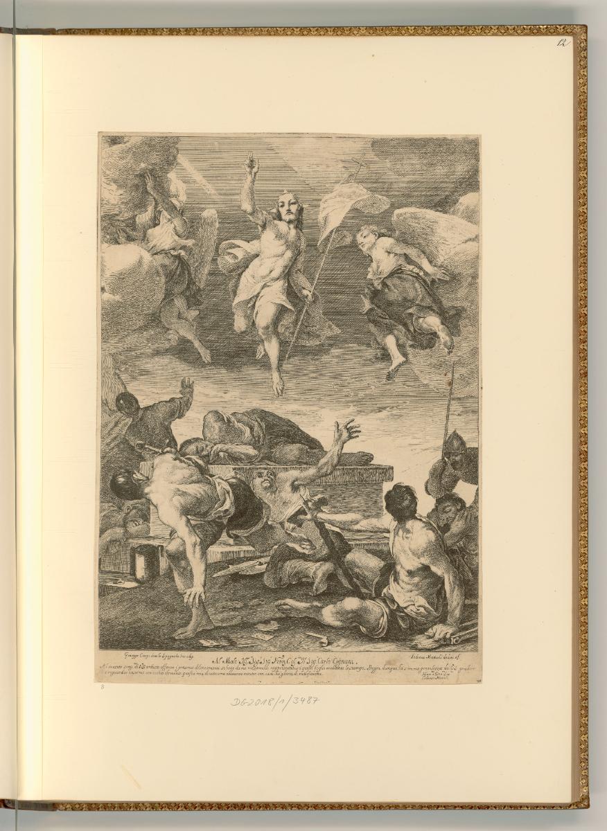 Lodovico Mattioli; Giuseppe Maria Crespi, Auferstehung Christi, Inv. Nr.: Italien nach Sektione…