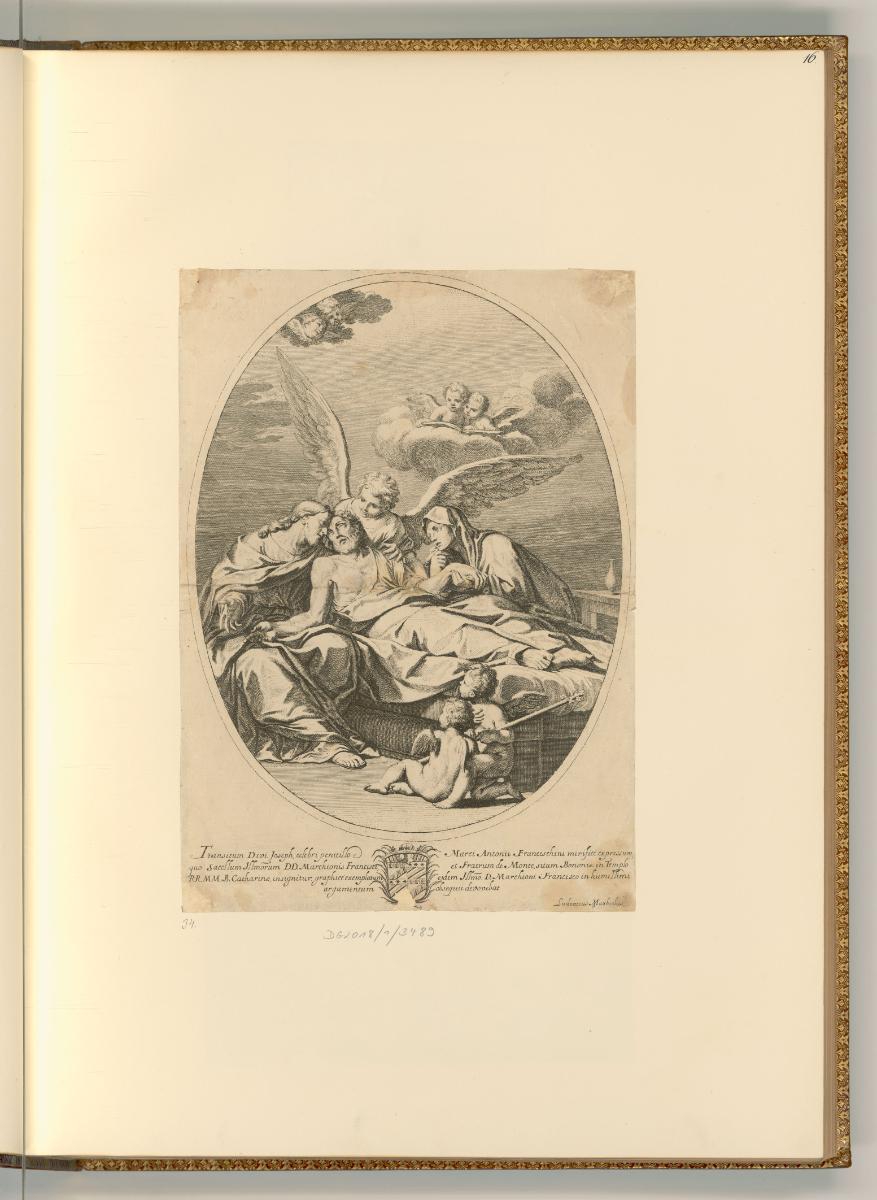 Lodovico Mattioli; Giuseppe Maria Crespi, Der Tod des hl. Joseph, Inv. Nr.: Italien nach Sektio…