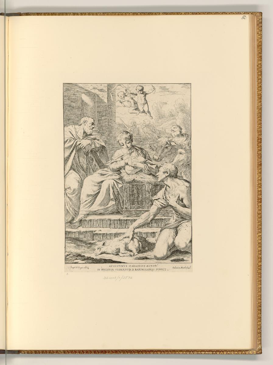 Lodovico Mattioli; Giuseppe Maria Crespi, Die Geburt Christi, Inv. Nr.: Italien nach Sektionen …
