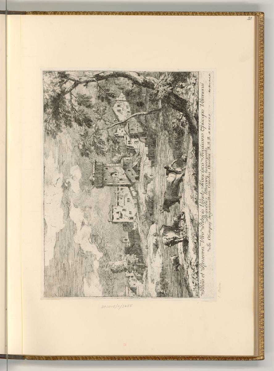 A. Balestra; P. Rotari; G. Amigoni; M. Ricci; A. Canale, Flussufer mit Siedlung, Inv. Nr.: Ital…