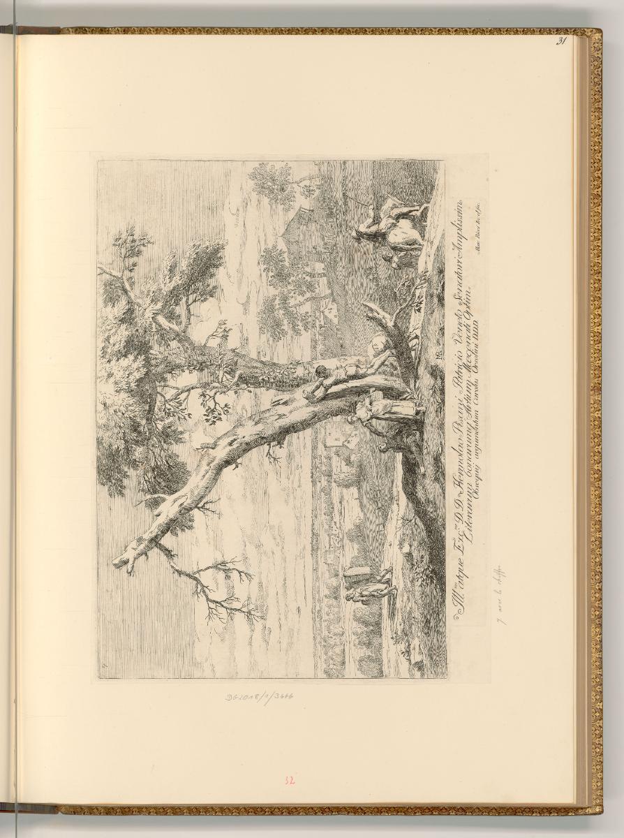 A. Balestra; P. Rotari; G. Amigoni; M. Ricci; A. Canale, Landschaft mit Obstbaum, Inv. Nr.: Ita…
