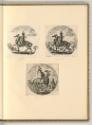 Stefano della Bella. Vol. II., Diverse Reiter (Rundbilder), Inv. Nr.: Italien nach Sektionen II…