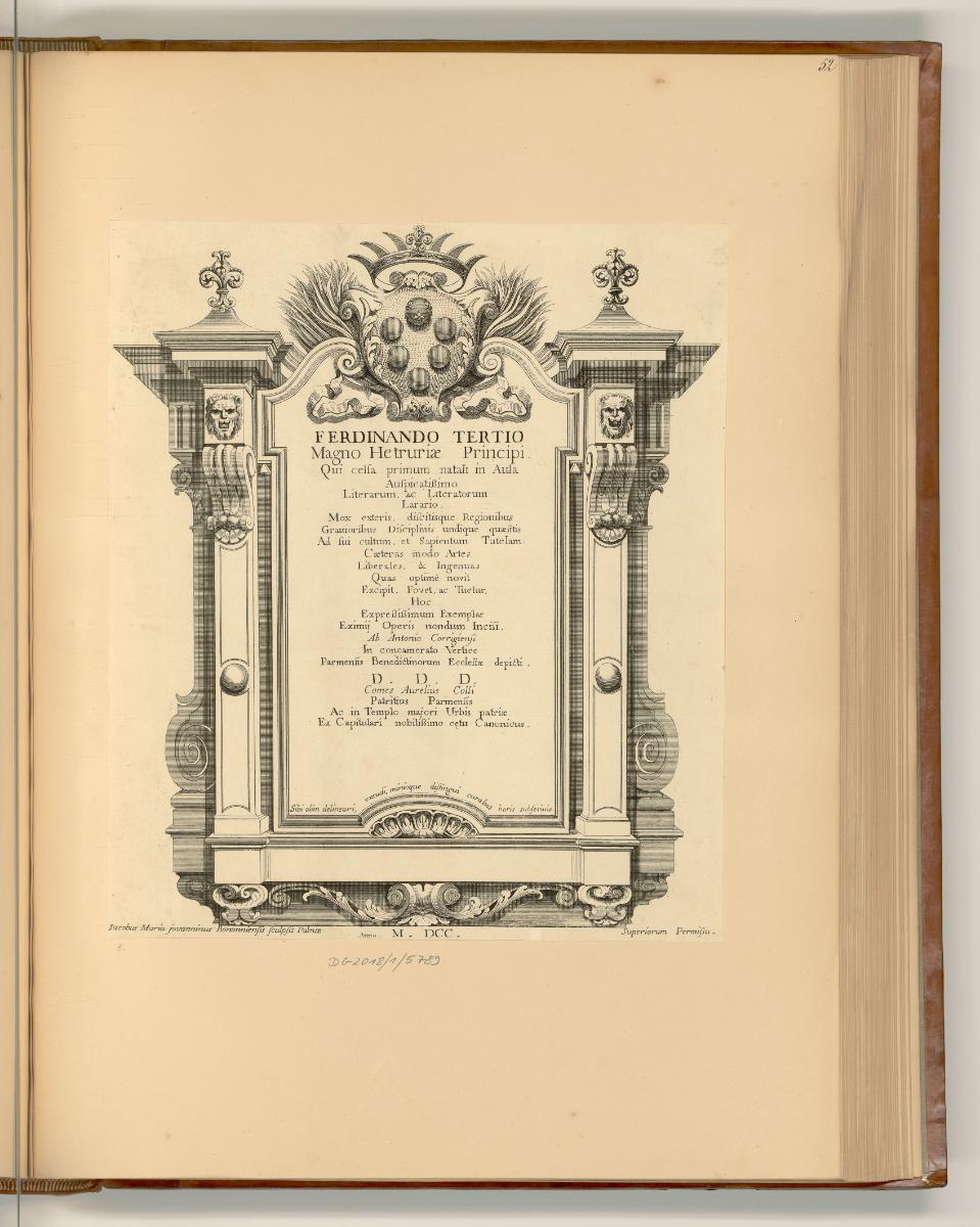 Dom. Mar. Bonavera; Giov. Ant. Lorenzini; Giac M. Giovannini; Aurel. Milani; Fr. Ant. Meloni, F…