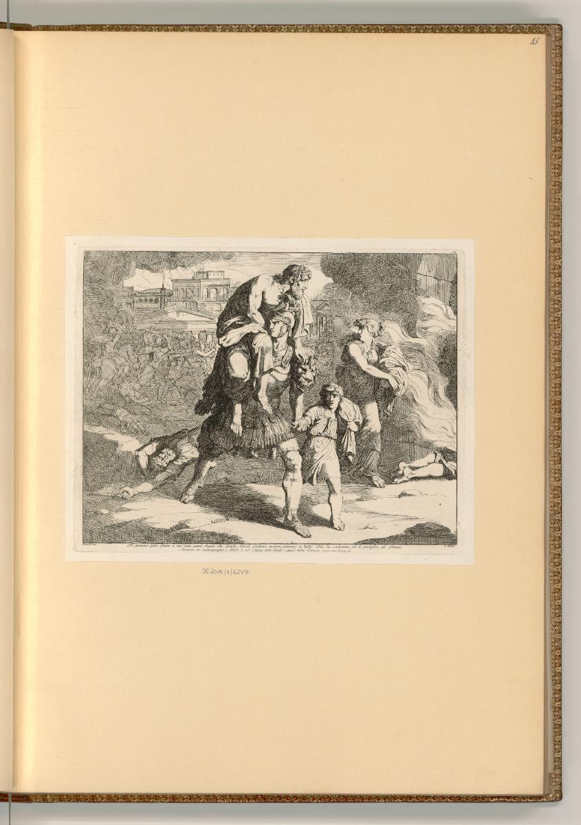 Bartol. Pinelli. Vol. II., Virgils Aeneis, Inv. Nr.: Italien nach Sektionen III/35, It/III/35/1…