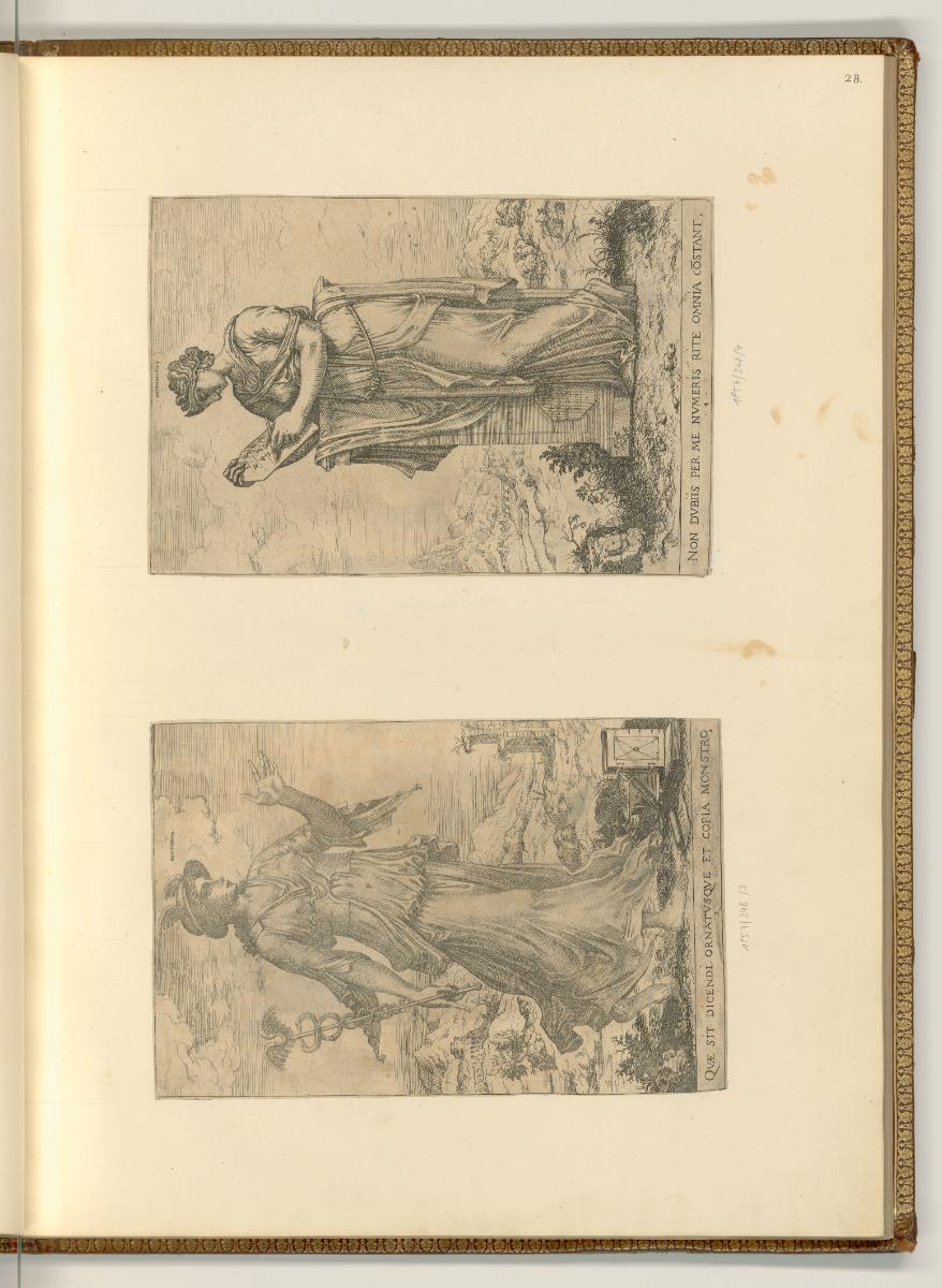 Hieronymus Cock (Verleger), Rhetorica; Arithmetica, Inv. Nr.: Niederlande nach Sektionen 3, NL/…