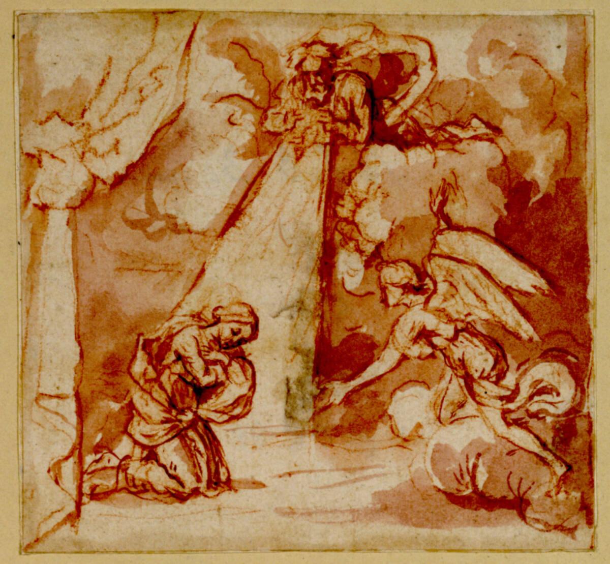 Sébastien Le Clerc (le Vieux), Verkündigung, Inv. Nr.: 27688