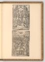 Pieter Van der Borcht, Mariae Himmelfahrt; Heilige vor Altar (Buchillustration), Inv. Nr.: Nied…