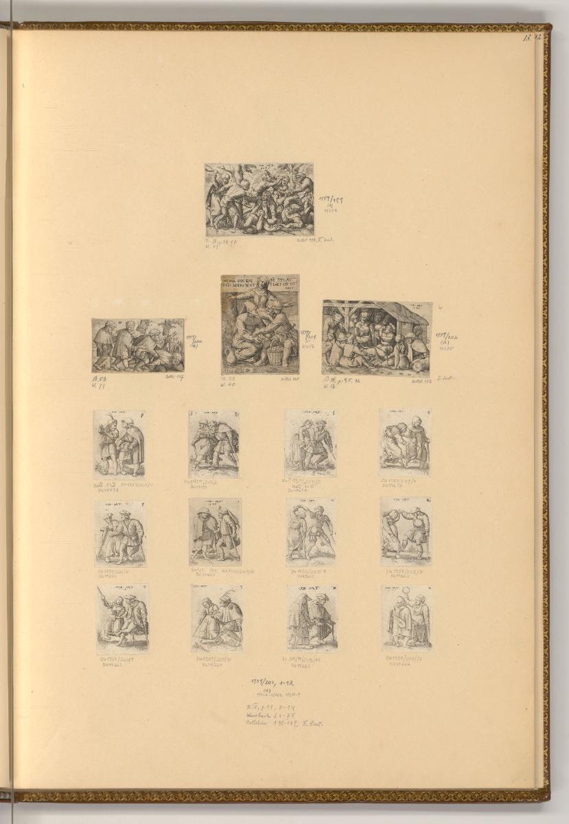 Corneille Matsis. Labert Suterman dit Suavius. Jean et Lucas de Deutecom., Bettler und Lahme, I…