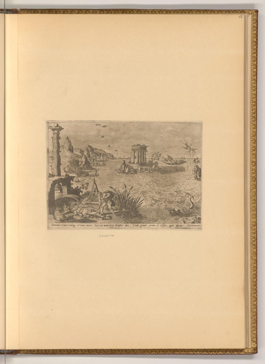 Corneille Matsis. Labert Suterman dit Suavius. Jean et Lucas de Deutecom., Daedalus und Ikarus,…
