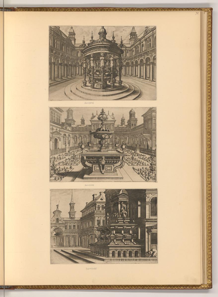 Corneille Matsis. Labert Suterman dit Suavius. Jean et Lucas de Deutecom., Diverse Brunnen und …