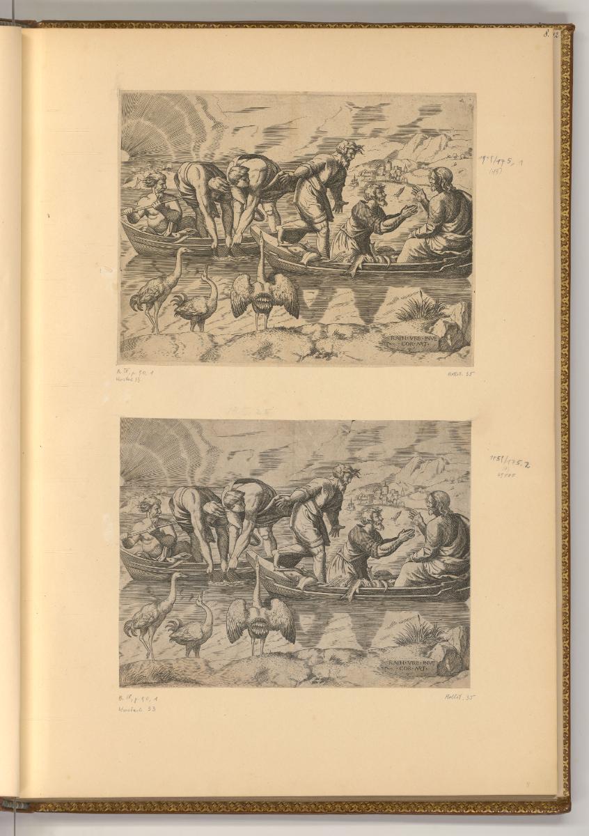 Corneille Matsis. Labert Suterman dit Suavius. Jean et Lucas de Deutecom., Der wunderbare Fisch…