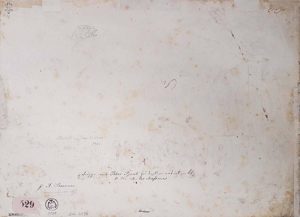 Peeter Bout, Kleine Handskizze, Inv. Nr.: 47699v
