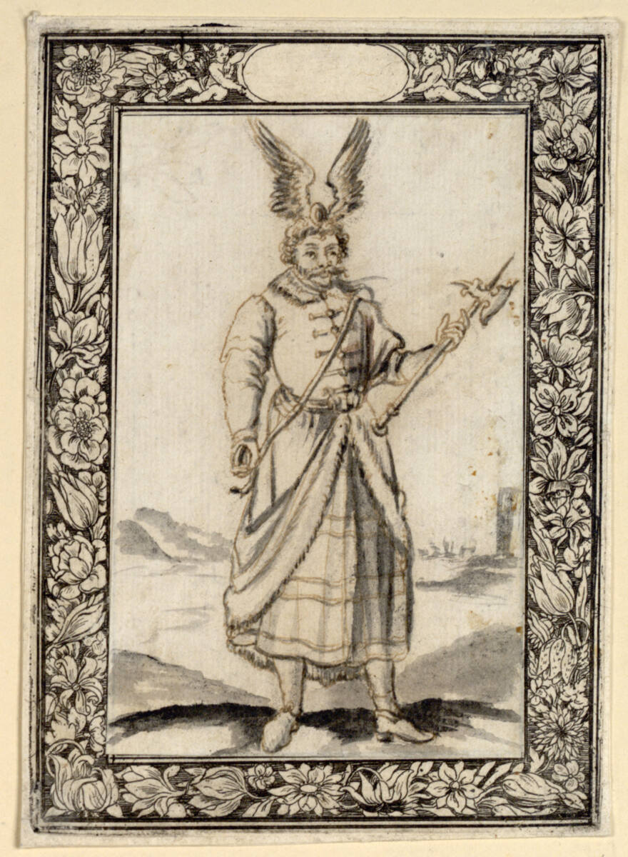 Türke mit geflügeltem Helm, Sébastien Leclerc