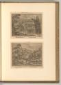 Pieter van der Borcht, Isaak scherzt mit Rebekka; Die Verschüttung der Brunnen, Inv. Nr.: Niede…