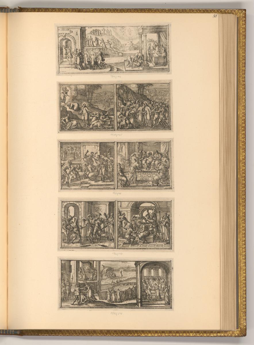 Pieter van der Borcht, Szenen aus dem Neuen Testament, Inv. Nr.: Niederlande nach Sektionen 9, …
