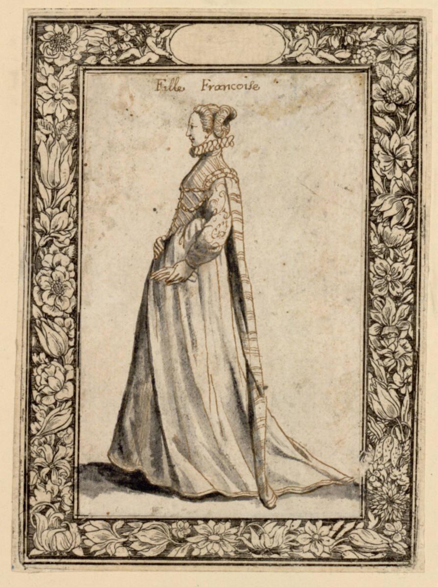 Mädchen aus Frankreich, Inv. Nr.: 27793