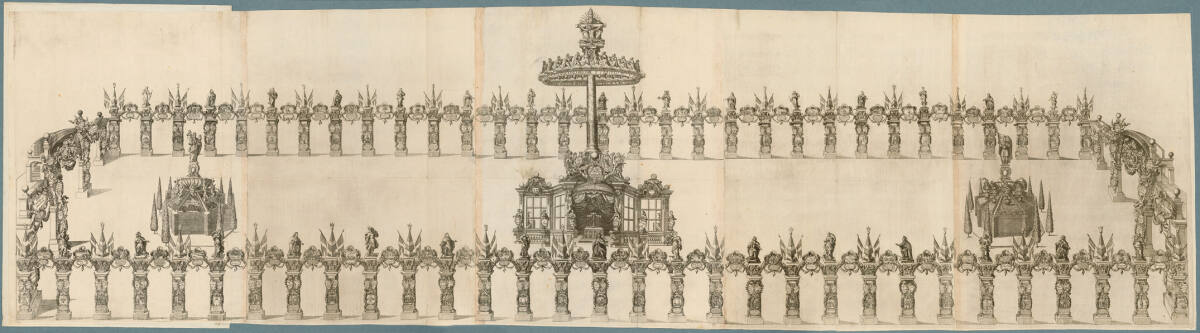 Pestsäule am Graben 1680, 1680