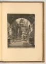 Dirk Volkart Coornhert., Der Statuenhof der Casa Sassi in Rom, Inv. Nr.: Holland nach Sektionen…