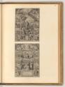 Hans Collaert, Die zehn Gebote (Emblem); Die Gebete des Herrn (Emblem), Inv. Nr.: Holland nach …