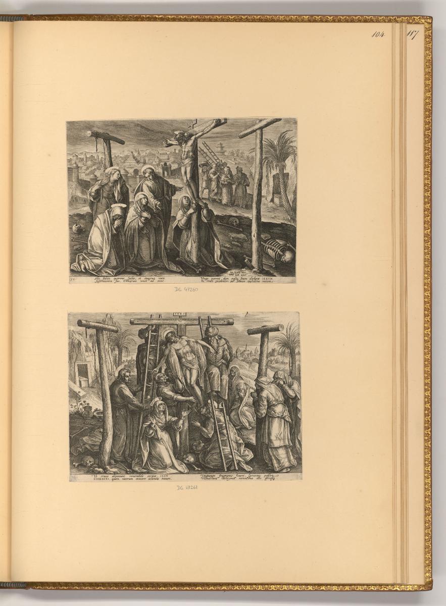 Philippe Galle Vol.I, Passionsszenen, Inv. Nr.: Holland nach Sektionen I/11, H/I/11/104