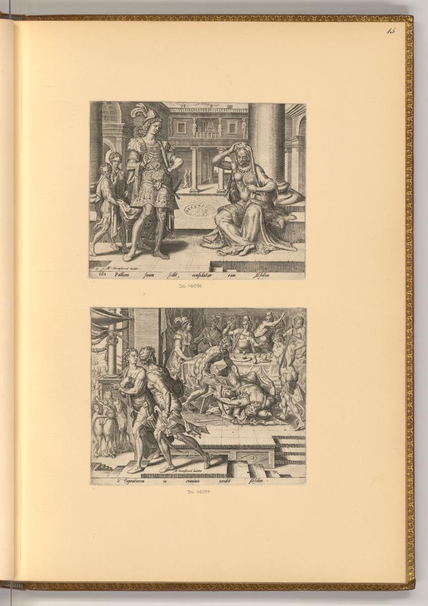 Philippe Galle Vol.I, Die Geschichte von Tamar und Amnon, Inv. Nr.: Holland nach Sektionen I/11…