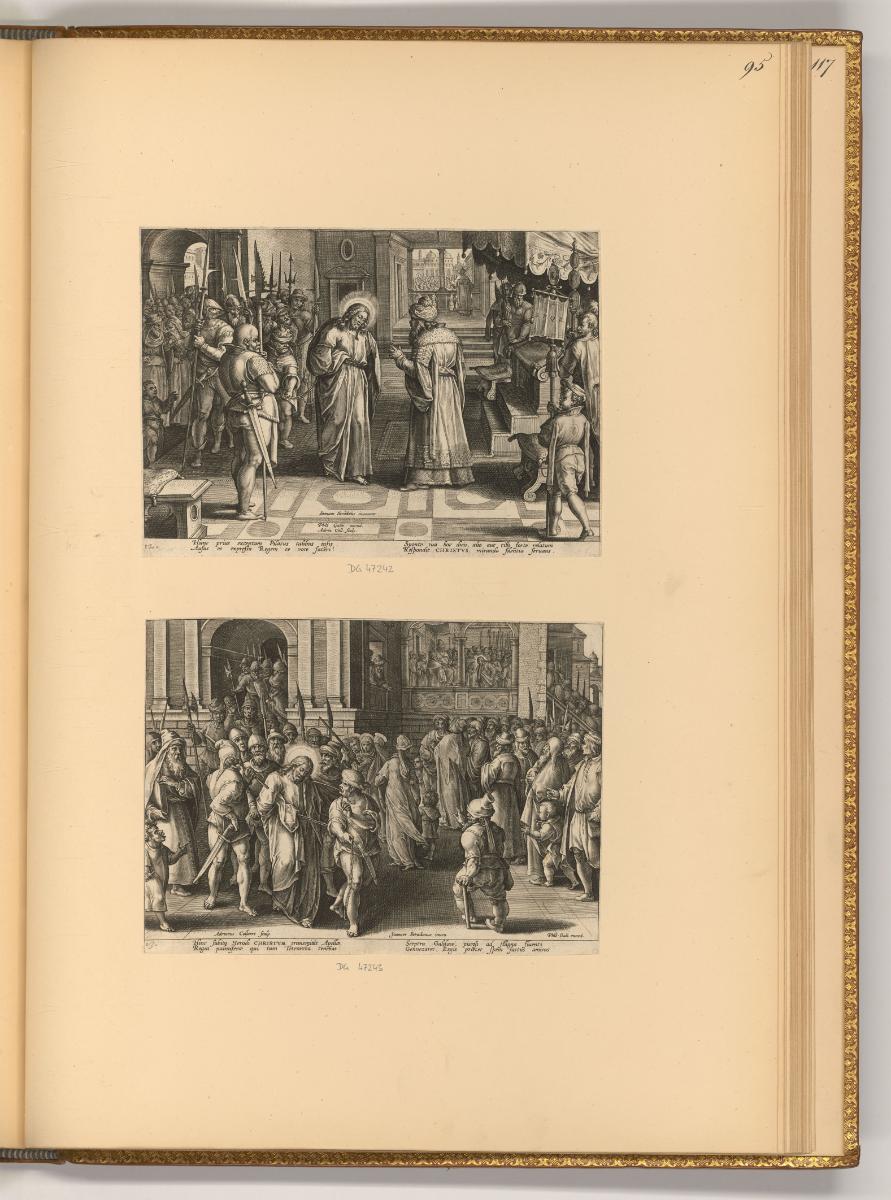Philippe Galle Vol.I, Passionsszenen, Inv. Nr.: Holland nach Sektionen I/11, H/I/11/95