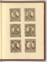 Theodore, Jean Theodore, et Jean Israel de Bry, Diverse Porträtbüsten in Ornamentrahmen, Inv. N…